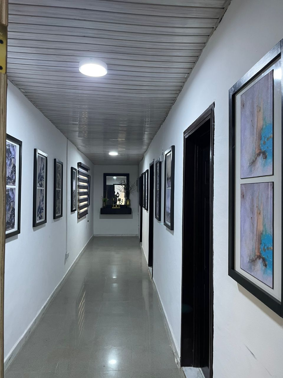 Contemporary corridor